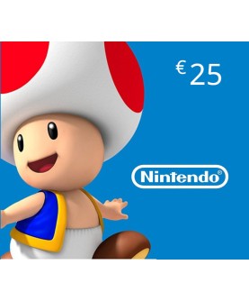 eShop Prepaid Card EUR 25 NL Nintendo eShop Key 